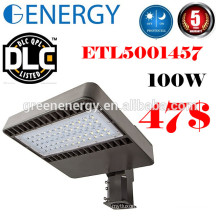 UL ETL DLC aprovado luz de caixa de sapatos LED 100w com retrofit de iluminação de caixa de sapatos sensor fotocélula